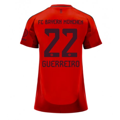 Bayern Munich Raphael Guerreiro #22 Domaci Dres za Ženska 2024-25 Kratak Rukav